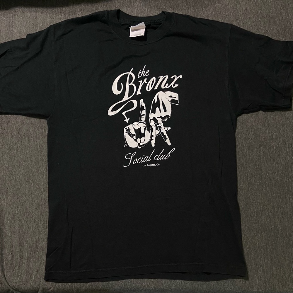 The Bronx Social Club Vintage Black T-Shirt